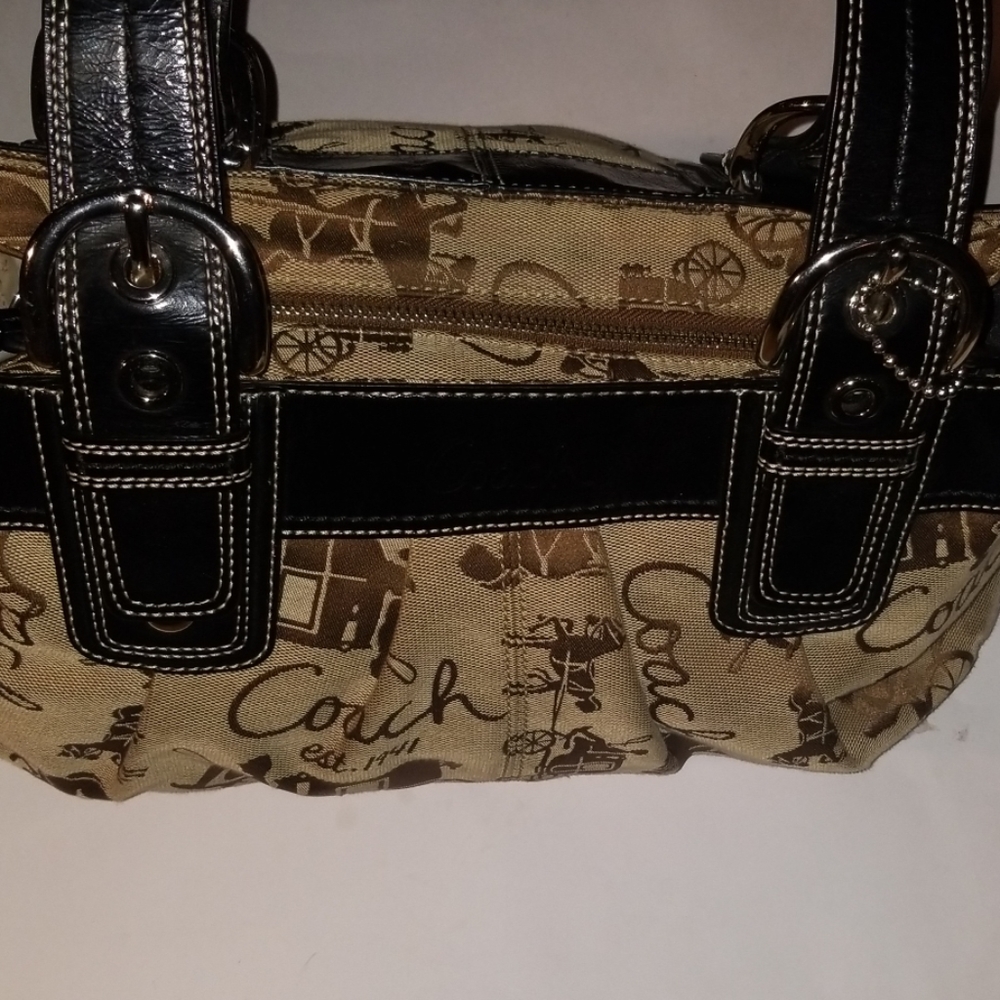 NWOT Authentic Classic Coach Satchel Handbag